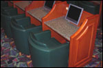 Simulcast Betting Booths